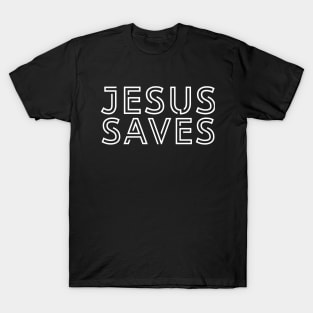 Jesus Saves Bible Verse Christian Shirt T Shirts, Christian Gifts Store Shop, Christian Clothing Mask Wall Art, Christian Christmas Gift Store Shop T-Shirt T-Shirt